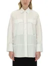 Victoria Beckham Women's Oversize Pocket Shirt