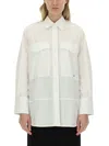 Victoria Beckham Women's Oversize Pocket Shirt