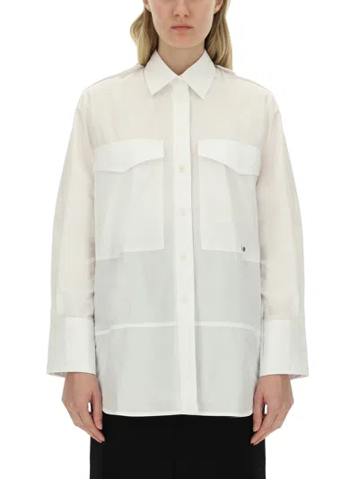 VICTORIA BECKHAM OVERSIZE POCKET SHIRT