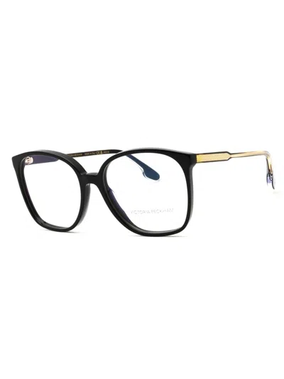 Victoria Beckham Oversized Acetate Eyeglasses For Women In Black