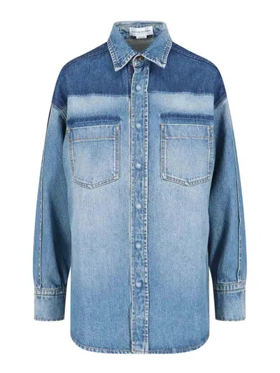 VICTORIA BECKHAM CAMISA - AZUL