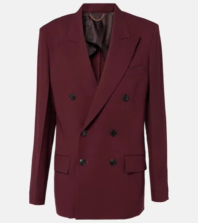 VICTORIA BECKHAM OVERSIZED DOUBLE-BREASTED BLAZER