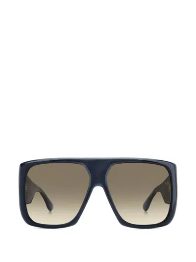 Victoria Beckham Oversized-frame Sunglasses In Blue