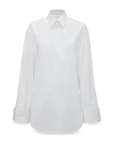 Victoria Beckham Oversized Men's Shirt In White