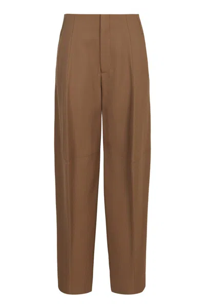 VICTORIA BECKHAM VICTORIA BECKHAM OVERSIZED WOOL TROUSERS