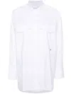 Victoria Beckham Extra Large Shirt Pockets In White