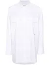 Victoria Beckham Extra Large Shirt Pockets In White