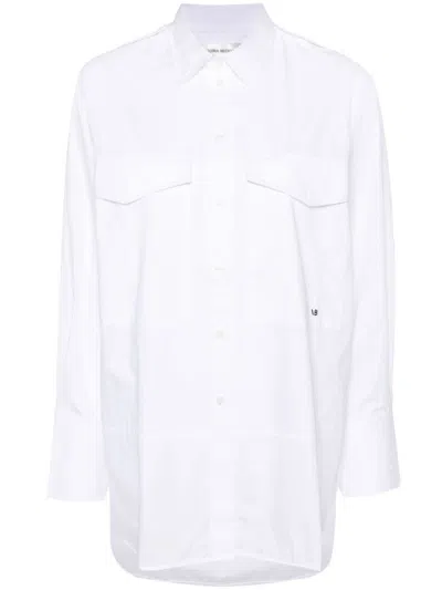 VICTORIA BECKHAM CAMICIA OVERSIZE XL CON TASCHE