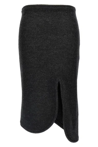 VICTORIA BECKHAM VICTORIA BECKHAM 'PADDED TUBE DETAIL' SKIRT
