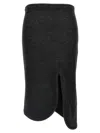 Victoria Beckham Padded Tube Detail Skirt