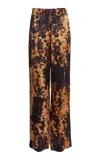 Victoria Beckham Pajama Trouser In Multi