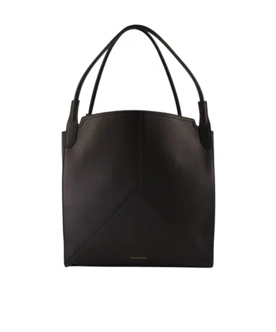 Victoria Beckham Panelled Tote Bag In Black