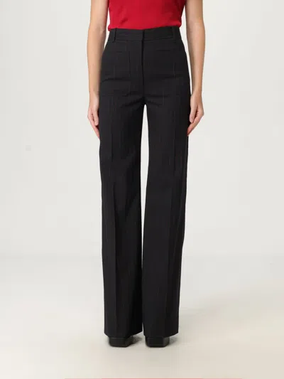 VICTORIA BECKHAM PANTS VICTORIA VICTORIA BECKHAM WOMAN COLOR NAVY,H24014045