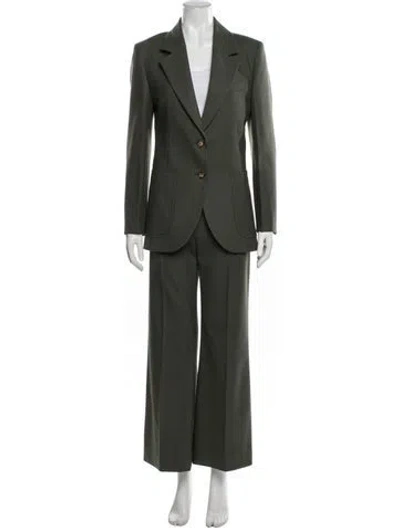 Pre-owned Victoria Beckham Pantsuit In Green