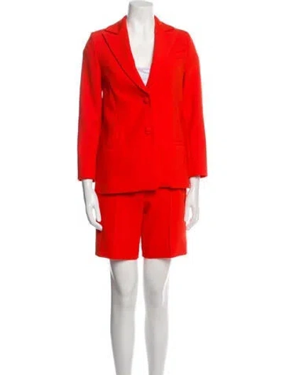 Pre-owned Victoria Beckham Pantsuit In Orange