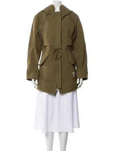 Pre-owned Victoria Beckham Parka In Green