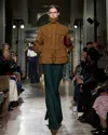 Victoria Beckham Cotton Patch Pocket Utility Jacket In Brown