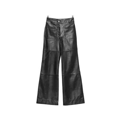 Victoria Beckham Patch-pocket Trousers In Black