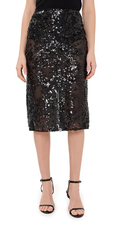 VICTORIA BECKHAM PENCIL SKIRT BLACK