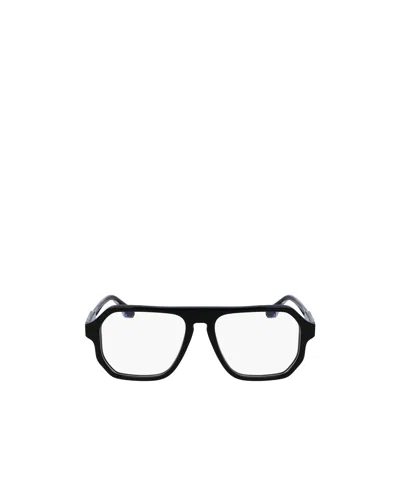 Victoria Beckham Pilot-frame Glasses In Black