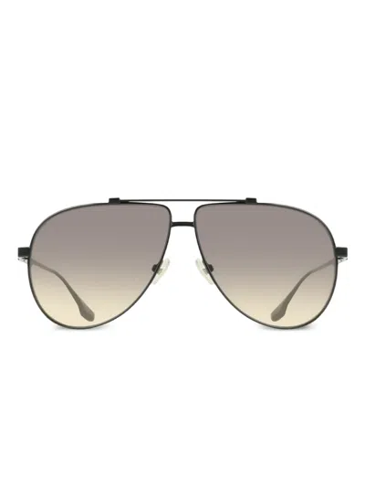 Victoria Beckham Pilot-frame Sunglasses In Black