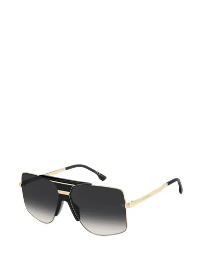 Victoria Beckham Eyewear Aviator Frame Sunglasses In Gray