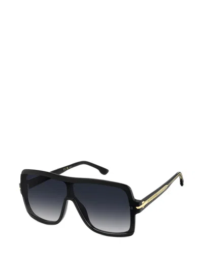 Victoria Beckham Pilot-frame Sunglasses In Black
