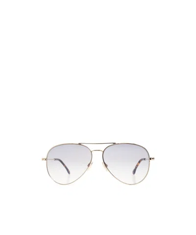 Victoria Beckham Pilot Frame Sunglasses In Black