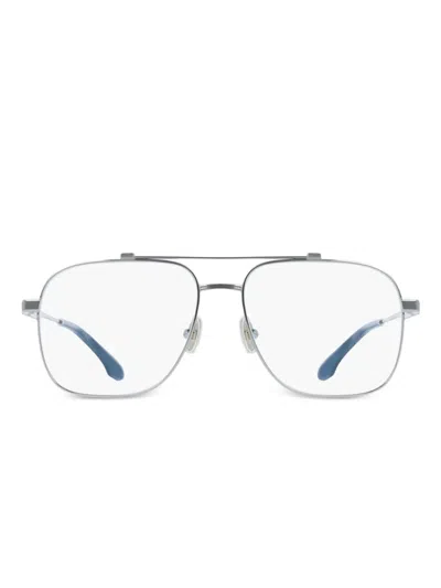 Victoria Beckham Pilot-frame Glasses In Neutral