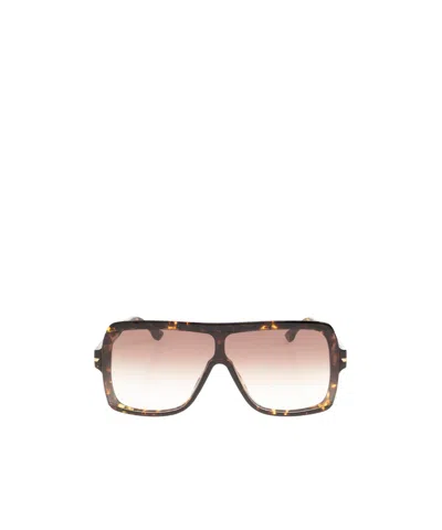 Victoria Beckham Pilot-frame Sunglasses In Gold