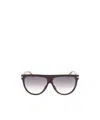 Victoria Beckham Pilot-frame Sunglasses In Pattern