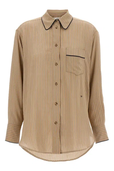VICTORIA BECKHAM VICTORIA BECKHAM 'PIPING DETAIL PYJAMA' SHIRT
