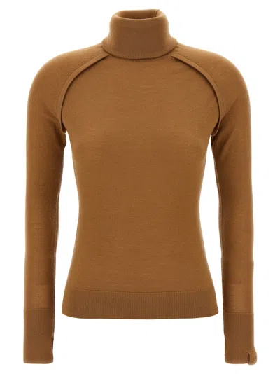 VICTORIA BECKHAM PIPING TOPS BEIGE
