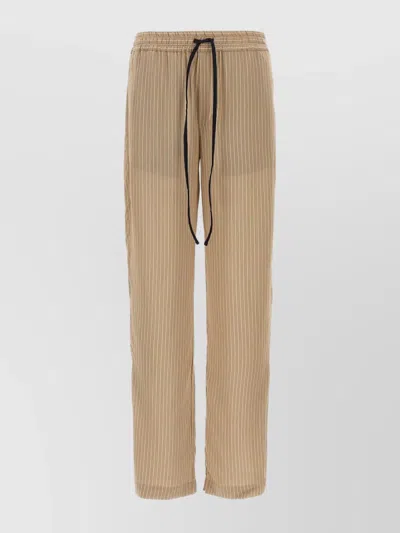 VICTORIA BECKHAM PLEAT DETAIL PYJAMA TROUSERS