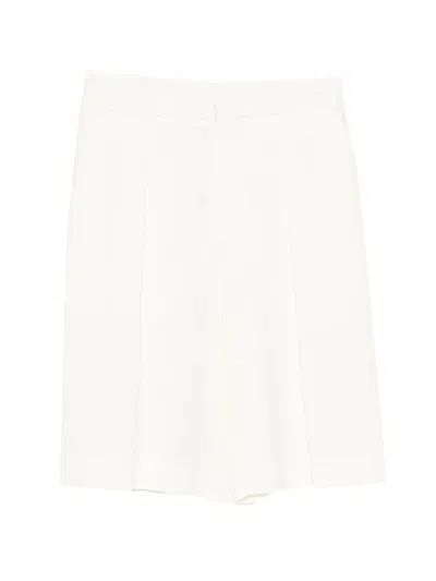 VICTORIA BECKHAM PLEATED BERMUDA SHORTS