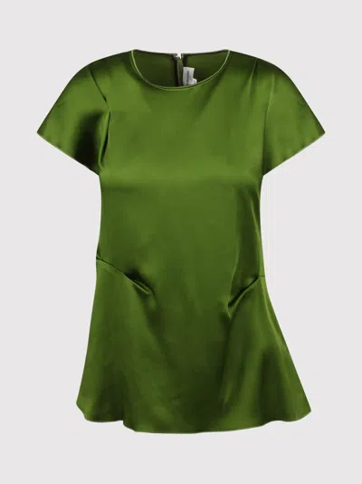 VICTORIA BECKHAM VICTORIA BECKHAM PLEATED DETAIL TOP