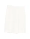 Victoria Beckham Tailored Pleated Shorts In White