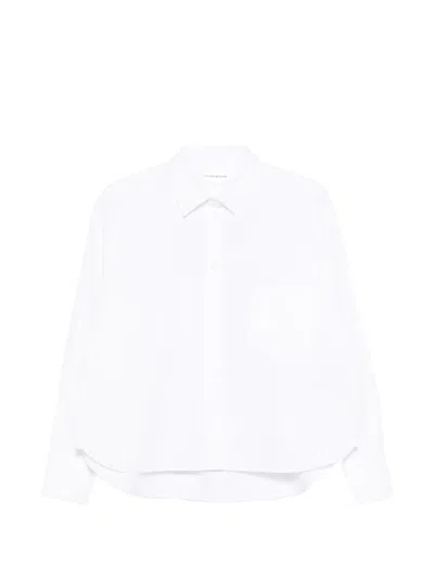 Victoria Beckham Pocket Shirt In White