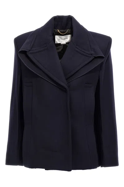 VICTORIA BECKHAM VICTORIA BECKHAM 'POINTED SHOULDER' COAT