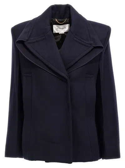 VICTORIA BECKHAM POINTED SHOULDER' COAT