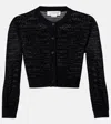 Victoria Beckham Pointelle Cropped Cardigan
