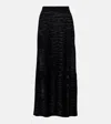 Victoria Beckham Pointelle Midi Skirt
