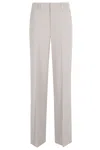 Victoria Beckham Pumice Classic Straight Leg Trousers