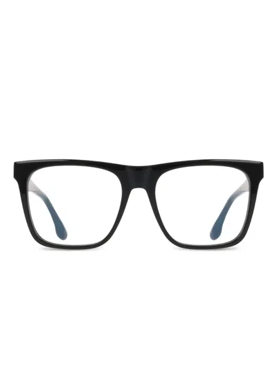 Victoria Beckham Brille Mit Eckigem Gestell In Black