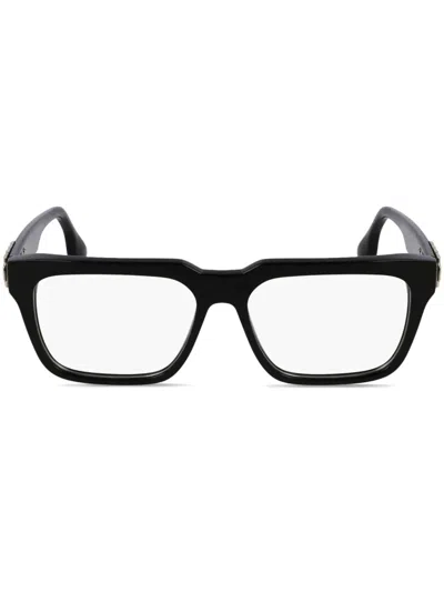 Victoria Beckham Brille Mit Eckigem Gestell In Black