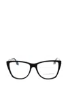 Victoria Beckham Rectangular Optical Vb2614 1 In Black