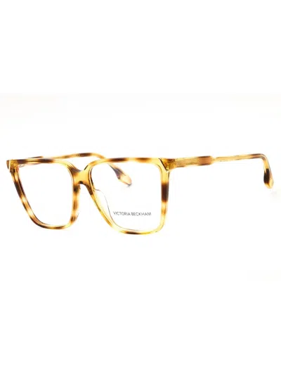 Victoria Beckham Rectangular Eyeglasses - Vb2633 Collection In Brown