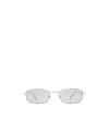 Victoria Beckham Rectangular Frame Sunglasses In Gray