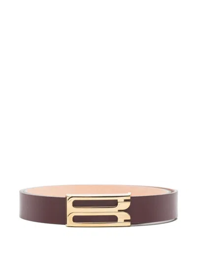 Victoria Beckham Red Collection Solid Formal Belt In Multi
