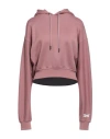 Victoria Beckham Reebok X  Woman Sweatshirt Antique Rose Size 6 Cotton, Elastane In Pink
